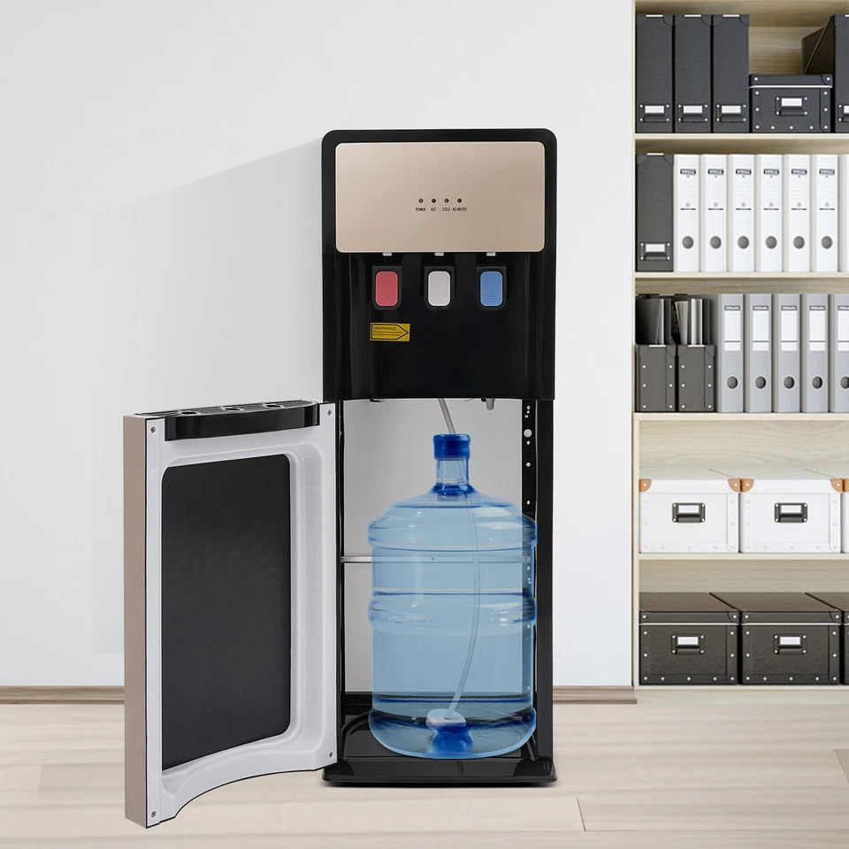 Bottom Loading Water Cooler Dispenser, Hot & Cold Water Floor Standing NEW - Image 1 of 4