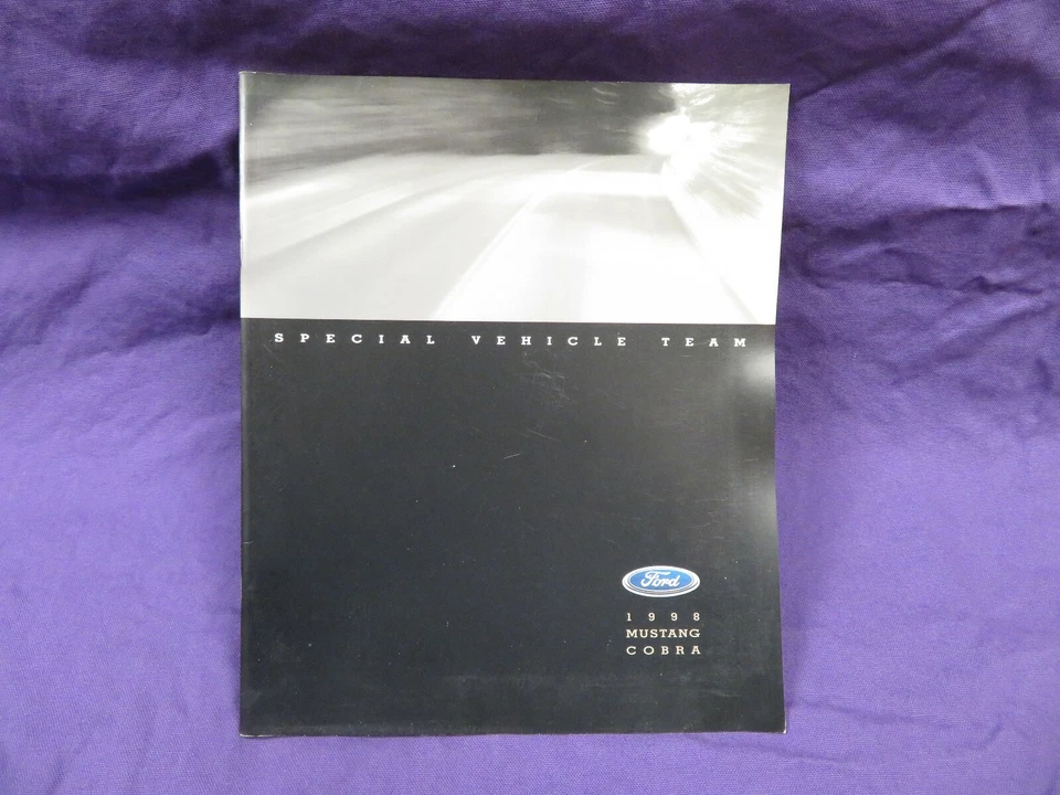1998 Mustang Cobra SVT,Ford Dealership Showroom Sales Brochure - Image 1 of 4