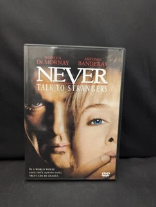 Never Talk to Strangers DVD Antonio Banderas Rebecca DeMornay Dennis Miller - Picture 1 of 1