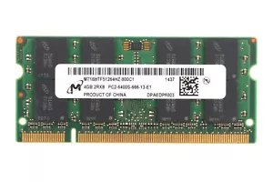 Micron 4GB 2Rx8 PC2-6400 Memory intel 200Pin Laptop SO-DIMM RAM DDR2 800Mhz &N - Picture 1 of 6