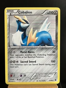 Pokemon Card Cobalion 77/98 Emerging Powers Holo Rare Near Mint - Picture 1 of 2
