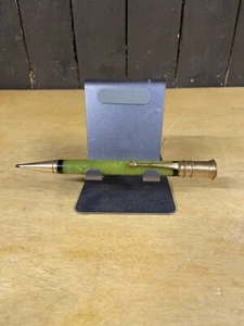 Vintage Parker Duofold Sr Transparent Green Gold Mechanical Pencil 1916 Antique - Picture 1 of 9