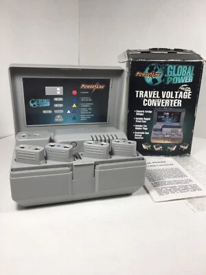 Global Power PowerLine Travel voltage Converter Electronic Accessories GP1600 - Image 1 of 4