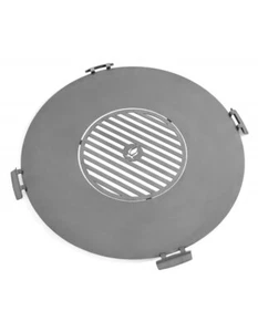 CookKing 222412 Rostfreie Grillplatte Grillrost für Feuerschale 82 cm mit vier G - Bild 1 von 2