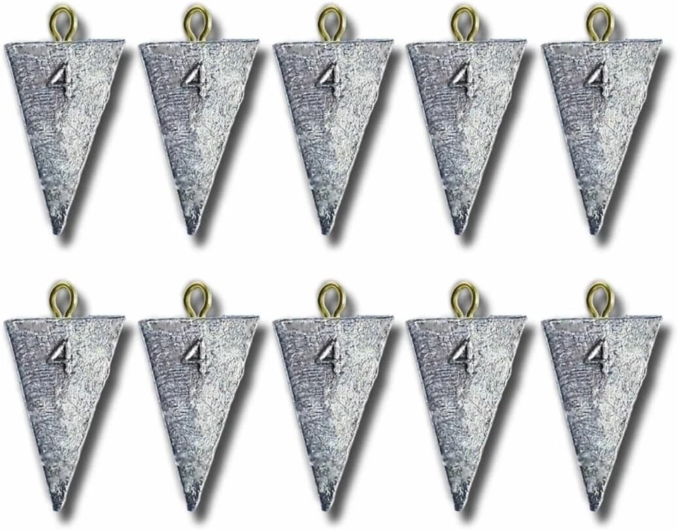 Пирамидальные грузила 4 унции 25 шт - Изображение 1 из 1