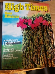 HIGH TIMES GOES HAWAIIAN VINTAGE FEB 1980 MARIJUANA MAGAZINE NOS WEED 420 N/M - Picture 1 of 3