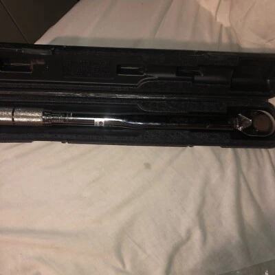 AMPRO 1/2” MICRÓMETRO LLAVE DINAMOMÉTRICA AJUSTABLE 10-150LBS T39913 Foto 1 de 4