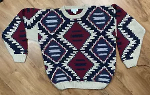 Maglione Uomo XL Girocollo Multicolore Fair Ilse Maglia di Great Lakes Rec. - Foto 1 di 4