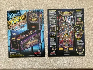 Máquina de Pinball Aerosmith (Modelo Premium) 2 Volantes de Venta Originales Totalmente Nueva - Imagen 1 de 1