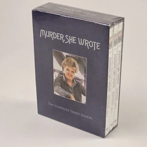 Murder She Wrote Complete Season 3 DVD -6 Disc Angela Lansbury NEW *Sealed* - Picture 1 of 3