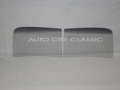 Chevy Wagon 1949-1952 parabrisas de vidrio 2 piezas Pontiac Wagon personalizado tinte gris Foto 1 de 3