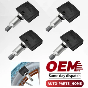 Complete Set of 4 Genuine for Nissan TPMS Tire Pressure Sensors Kit 40700-1AA0D - Picture 1 of 12