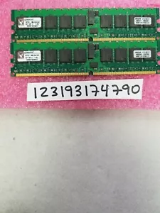 4GB 2X2GB PC2 PC DDR2 DDR PC2-3200R DDR2-400 3200 400 240PIN ECC-REG 256X4 1RX4 - Picture 1 of 1