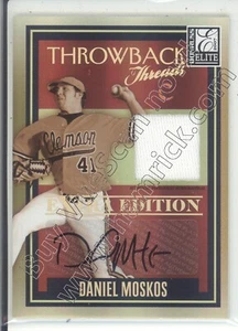 daniel moskos rookie rc draft auto jersey patch clemson tigers college #/100 - Picture 1 of 1