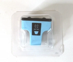 NEW Genuine HP 02 Light Cyan Printer Ink Cartridge HP CB284A OEM - Picture 1 of 2