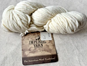1 sk New Imperial 100% Wool Yarn Native Twist Natural Color 4 oz 150 yrd - Picture 1 of 2