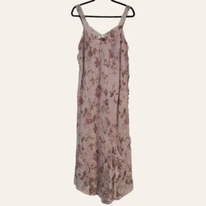 Vintage Long Floral Tall Plus Size Formal Dress Maxi Weddings Occasions Fairy 16 - Picture 1 of 9