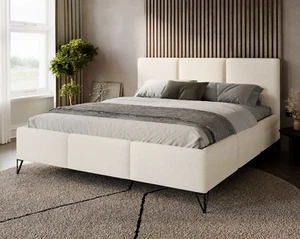 Polsterbett Elkozi Holzrahmen Doppelbett Stilvoll Schlafzimmer Bettkasten Modern - Bild 1 von 29