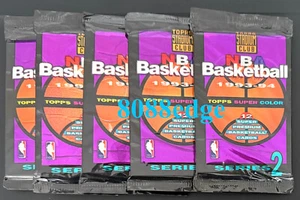 (5)1993-94 TOPPS STADIUM CLUB SERIES 2 NBA FACTORY SEALED PACKS: WEBBER/PENNY RC - Picture 1 of 2