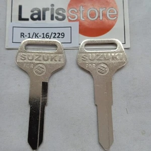 2x Suzuki Jimny LJ20 LJ45 LJ50 LJ80 ST20 Carry Eljot Stockman Uncut Blank Keys - Picture 1 of 6