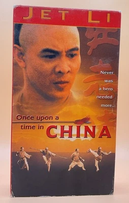 Once Upon a Time in China VHS 2000 Jet Li **Buy 2 Get 1 Free** - Image 1 of 3