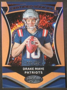 Drake Maye 2024 Panini Certificado Novatos Espejo Bronce #3 (14/299) Patriots - Imagen 1 de 2