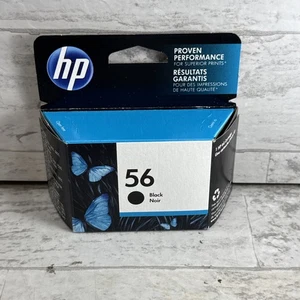 NEU HP 56 Schwarz Original Tintenpatrone Abgelaufen 2017 Neu & Versiegelt - Bild 1 von 6