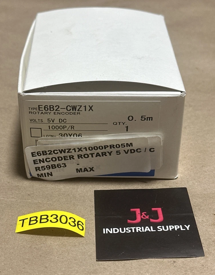 NOVO NA CAIXA - OEM OMRON E6B2-CWZ1X 1000P/R 5VDC codificador rotativo 0,5M || GARANTIA! - Imagem 1 de 4