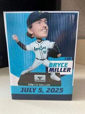 Bryce Miller Bobblehead 2025 Everett Aquasox Seattle Mariners Pitcher SGA - Image 1 of 4