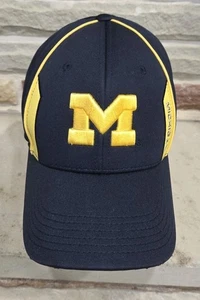 Michigan Wolverines NCAA Azul Marino Top of the World Sombrero Ajustado Elástico Talla Única - Imagen 1 de 10