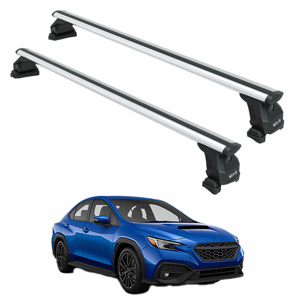 For Subaru WRX (2019-2025) Roof Rack Cross Bar Fix Point Pro Fix, Silver - image 1 of 4