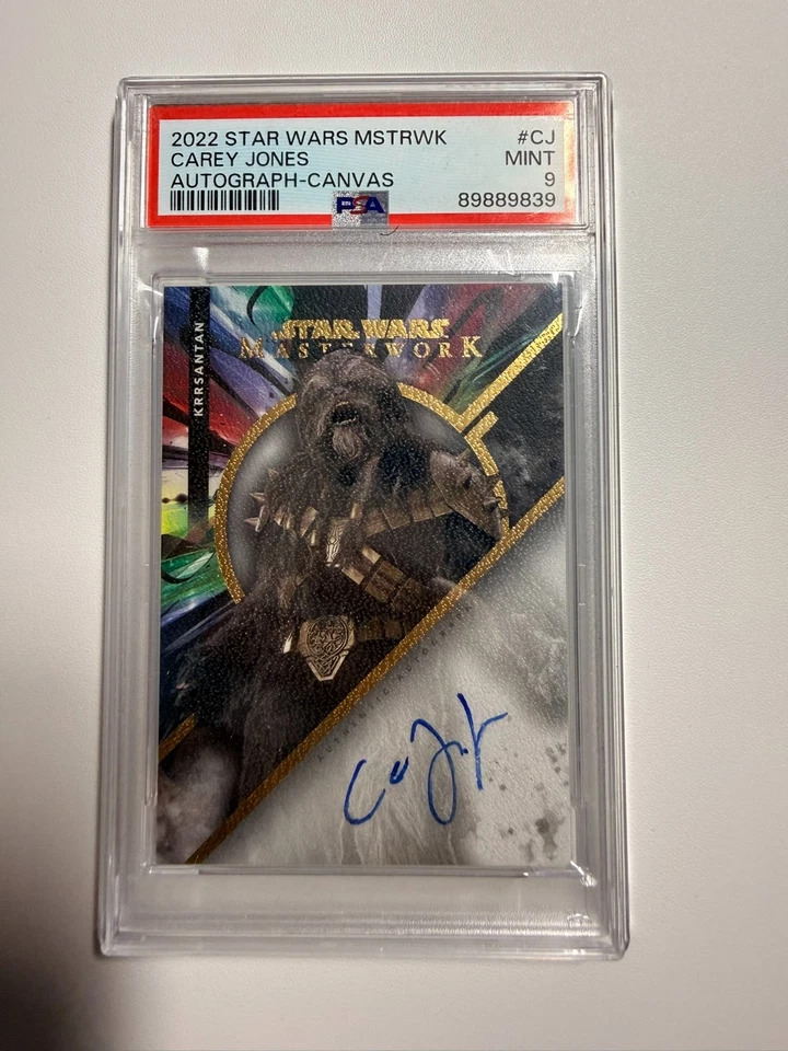 2022 TOPPS STAR WARS MASTERWORK AUTO ON CARD #CJ  KRRSANTAN /25 - Photo 1/4