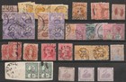 Aus States, Diverse, Good OS Perf-Ins, Pmks,Tas to 2/6d, Mint WA Swans etc (F23)