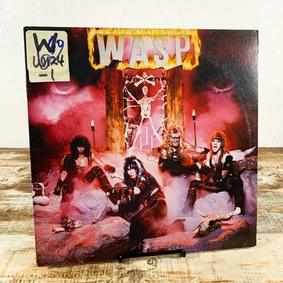 WASP - Self-Titled (LP Vinyl Record) VG+/VG | Capitol ST-12343 W.A.S.P. Foto 1 de 2