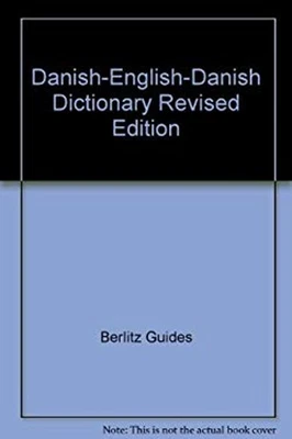 Danish-English-Danish Dictionary Revised Edition Berlitz Guides - Image 1 of 2