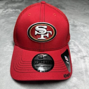 San Francisco 49ers New Era 39Thirty NFL Neo Stretch Flex Cap Mütze Rot Sm-Med - Bild 1 von 10
