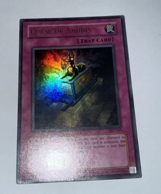 Yugioh Curse of Anubis AST-105 Ultra Rare Unl Original Print (NM) - Image 1 of 2