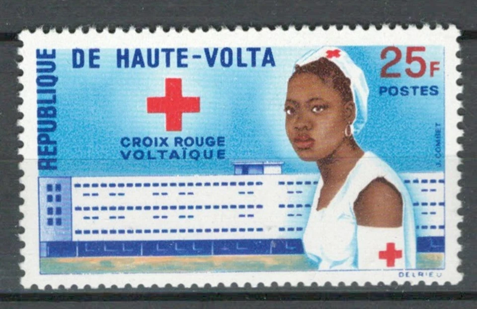 LOTE DE SELLOS MNH CRUZ ROJA ÁFRICA COLONIAS FRANCESAS ALTO VOLTA (VOLTIO 84) Foto 1 de 1