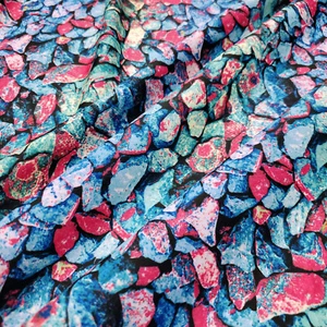 Unterwasser River Rocks Print 4-Wege Stretch Nylon Spandex Stoff Badeanzug Stoff - Bild 1 von 10