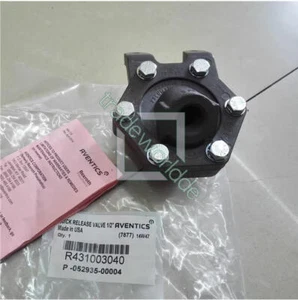 New 1PC Aventics P52935-4 QUICK RELEASE VALVE 1/2" R431003040 - Bild 1 von 1