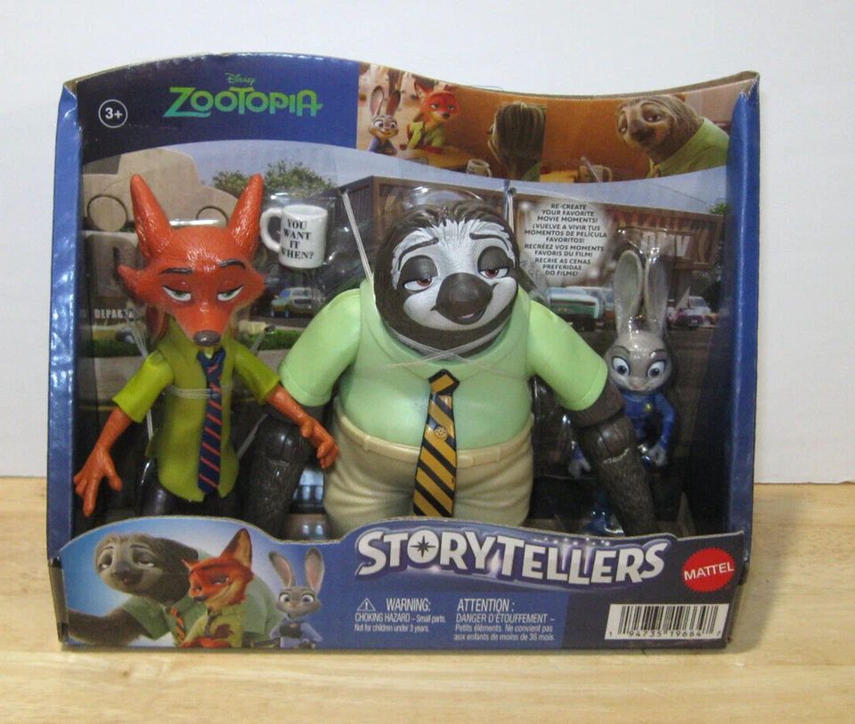 Disney Pixar Storytellers 2024 ~ Zootopia ~ In & Out in a Flash Pack ~ Nuevo en Paquete Foto 1 de 1