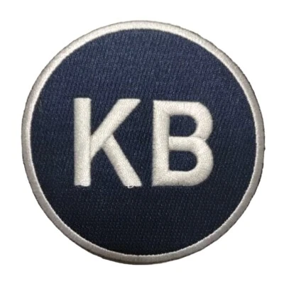 Kimera Bartee Memorial KB Jersey Patch - Navy ~ Detroit Tigers - Image 1 of 2