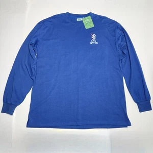 NWT Score Draw XXL Embroidered Chelsea 1970 Wembley Football Long Sleeve Shirt - Picture 1 of 9