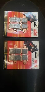 Juego de pastillas de freno delanteras sinterizadas Sbs X 2, 839hs Yzf 1000 R1, Mt01, V-max 1700 FA442 - Imagen 1 de 2