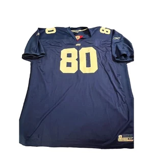 Reebok NFL On Field Jersey 80 Jeremy Shockey NY Giants Sz 60 READ - Picture 1 of 6