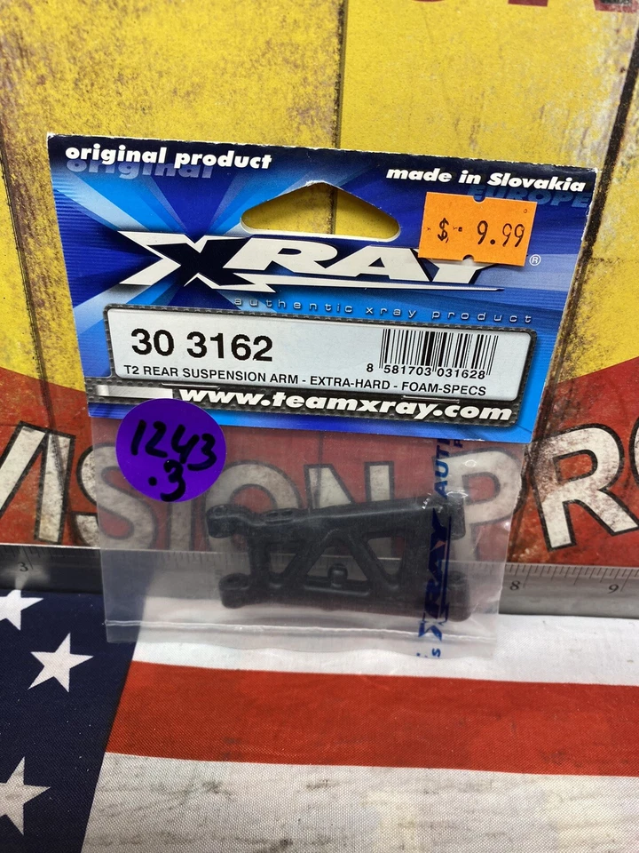 XRAY #303162 T2 Rear Suspension Arm Extra-Hard Foam Spec