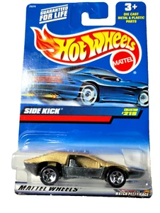Hot Wheels SIDE KICK #219 Gold '2000 Collection Chrome Wheels - Picture 1 of 13