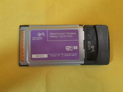 3COM Model: 3CRGPC10075 OfficeConnect Wirless 54Mbps 11g PC Card RD1 - Image 1 of 2