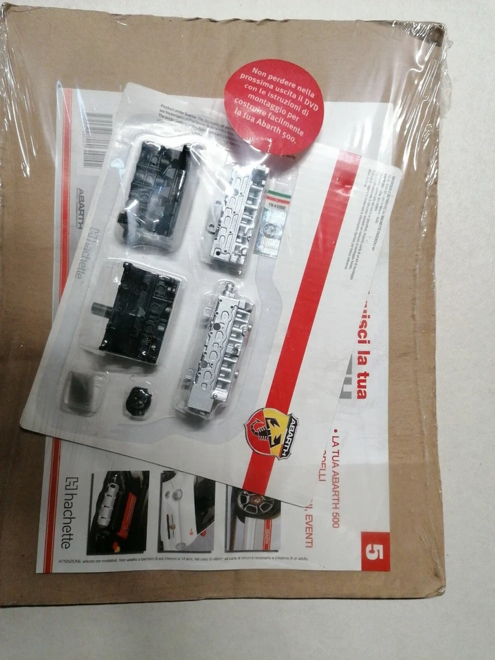 Costruisci la tua Fiat Abarth 500 Hachette uscita numero 5 - Immagine 1 di 1