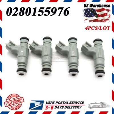 Juego de (4) inyectores de combustible para Chrysler Dodge Neon 2001-2003 2001-03#0280155976 Foto 1 de 4